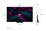 Lade das Bild in den Galerie-Viewer, 83 Zoll LG OLED evo AI C5 4K Smart Fernseher
