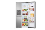 Lade das Bild in den Galerie-Viewer, LG GSLC41PYPE Side-by-Side Kühlschrank: 641L, Eis-, Crushed Ice- &amp; Wasserspender
