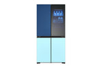 Lade das Bild in den Galerie-Viewer, LG MoodUP InstaView Multi-Door Kühlschrank: Farbwechsel, Lautsprecher, No Frost, Smart
