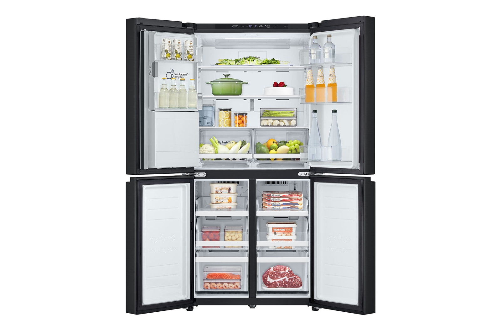 LG SLIM Multi-Door Kühlschrank GML861EPPE: Smart, Elegant, Effizient mit Eiswürfelbereiter