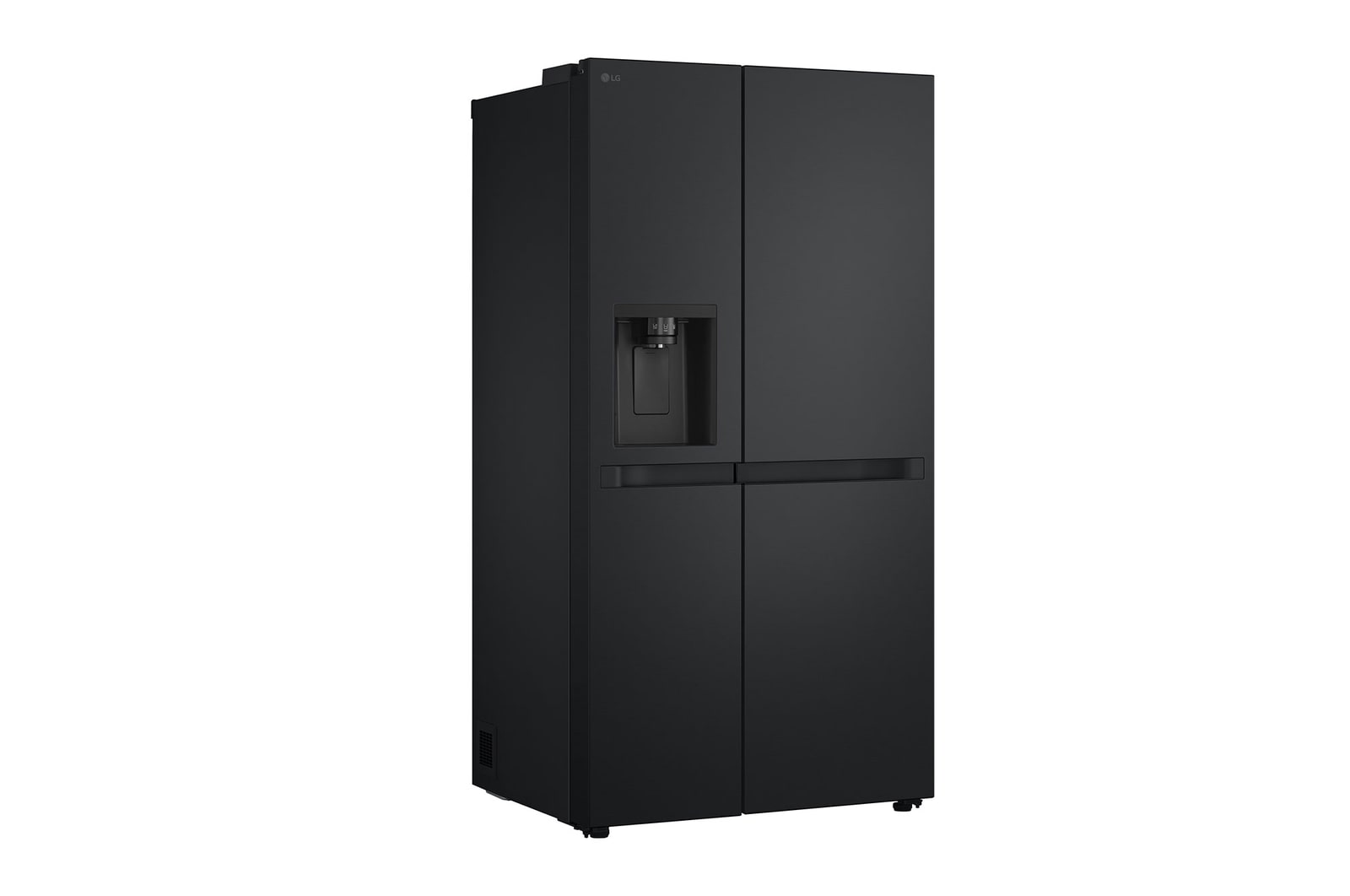 LG GSLC41EPPE Side-by-Side Kühlschrank Schwarz – 641L, Eis-/Wasser-Spender