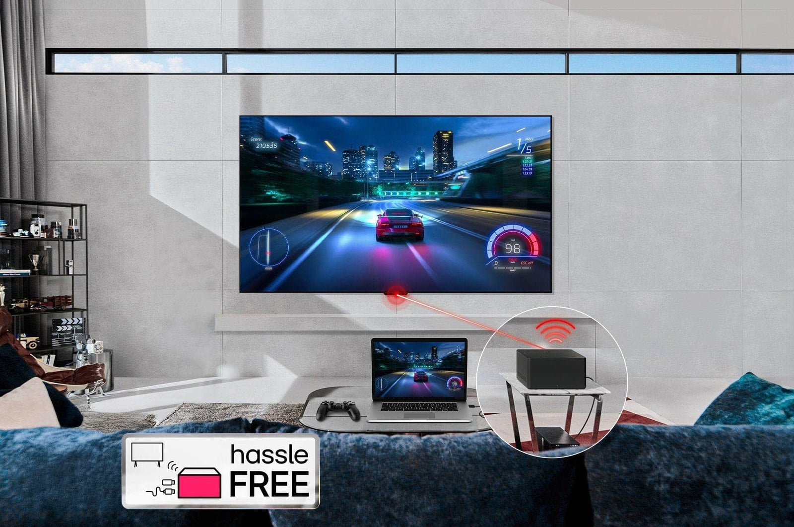LG SIGNATURE OLED M4 77 Zoll True Wireless 4K 144Hz AI Smart TV