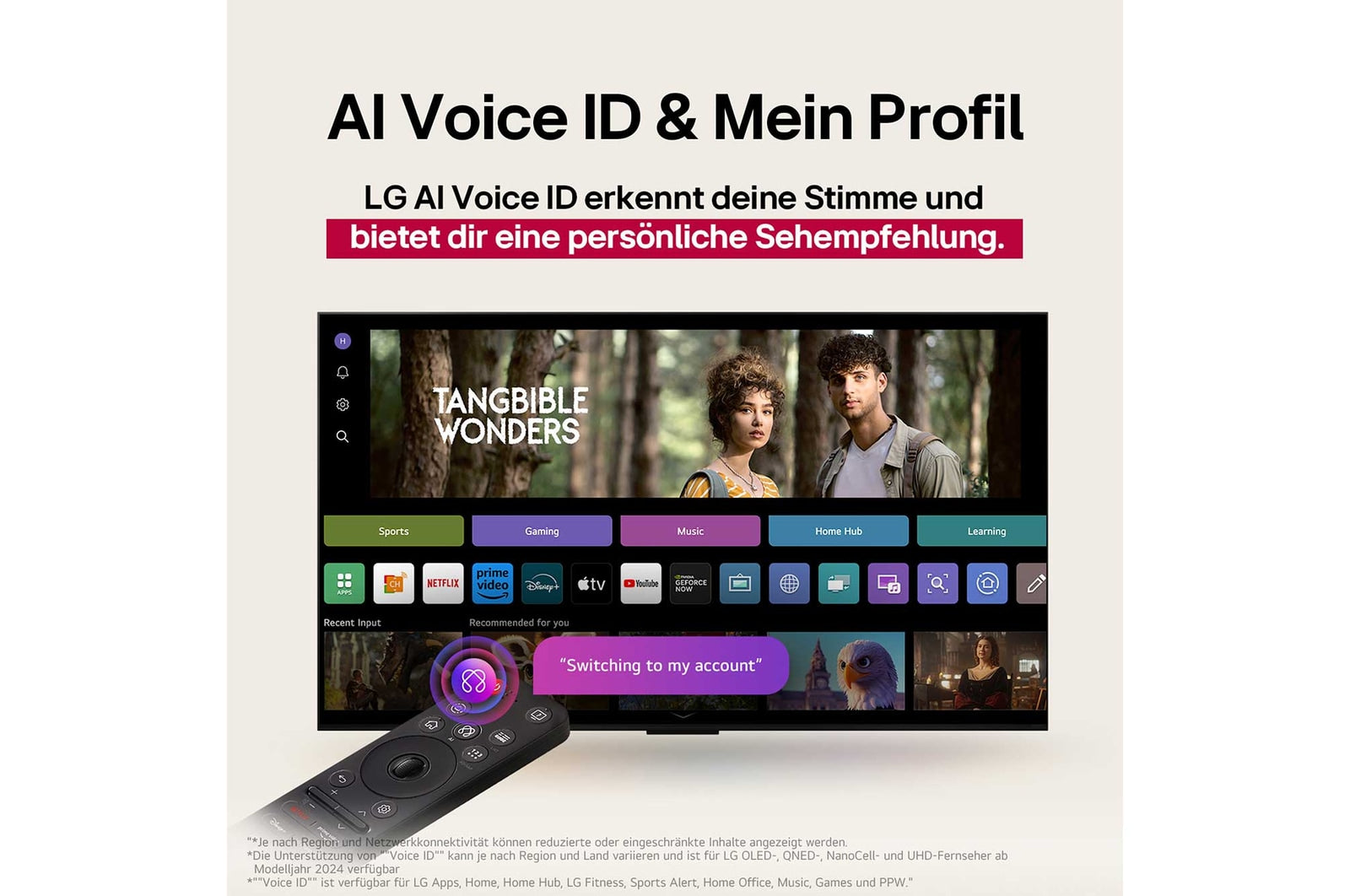 LG OLED evo G5 65 Zoll 4K Smart TV Alpha11