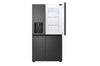 LG Side-by-Side Kühlschrank: 638L, Eis-, Crushed Ice- & Wasserspender, Mattschwarz