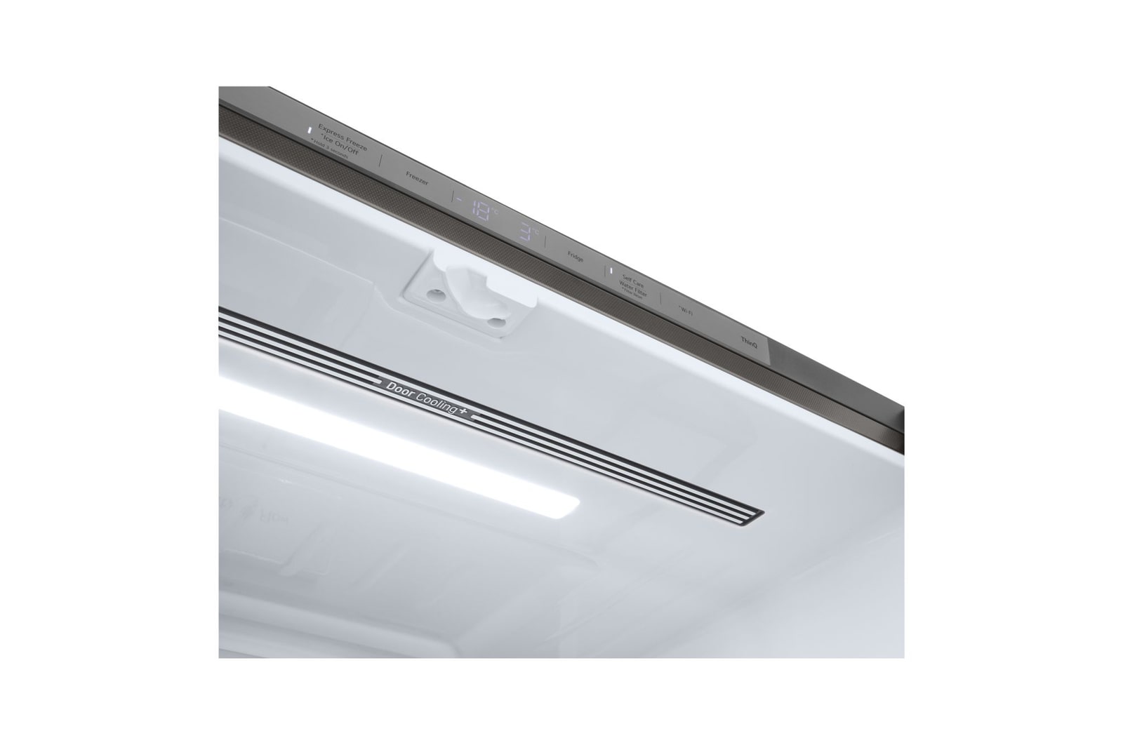 LG InstaView Multi-Door Kühlschrank 638L: Eis- und Wasserspender mit Festwasseranschluss
