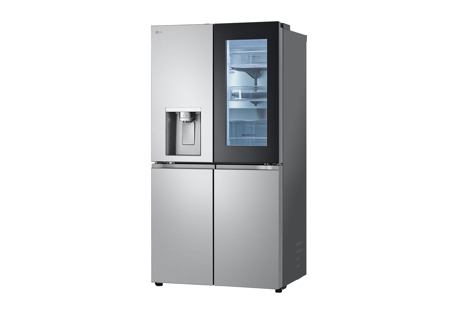 LG InstaView Multi-Door Kühlschrank 637L mit Eis-, Wasser- & Crushed Ice Spender