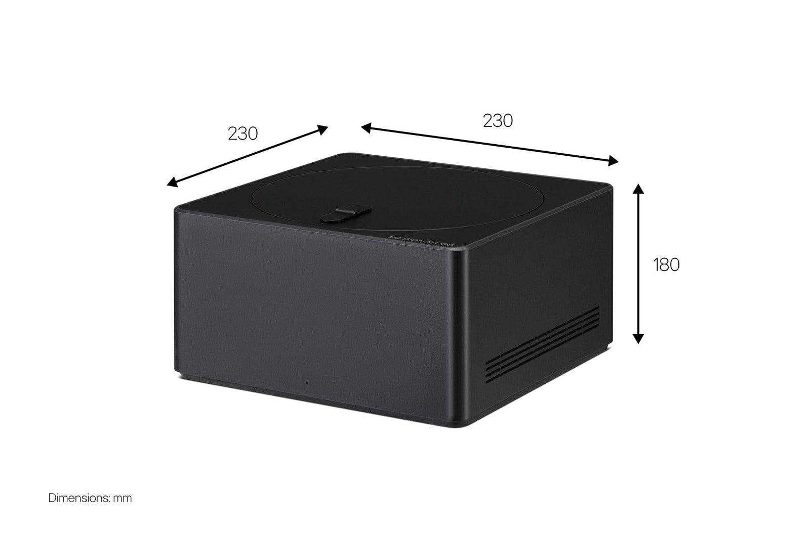 LG SIGNATURE OLED T 77 Zoll Transparenter 4K OLED TV mit Zero Connect Box
