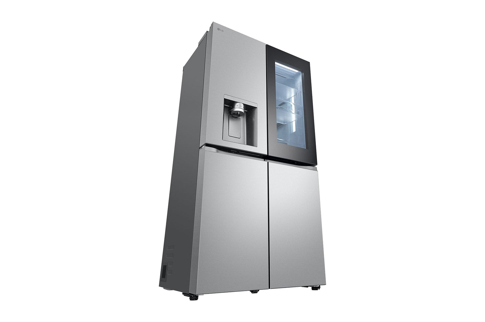 LG InstaView Multi-Door Kühlschrank 637L mit Eis-, Wasser- & Crushed Ice Spender