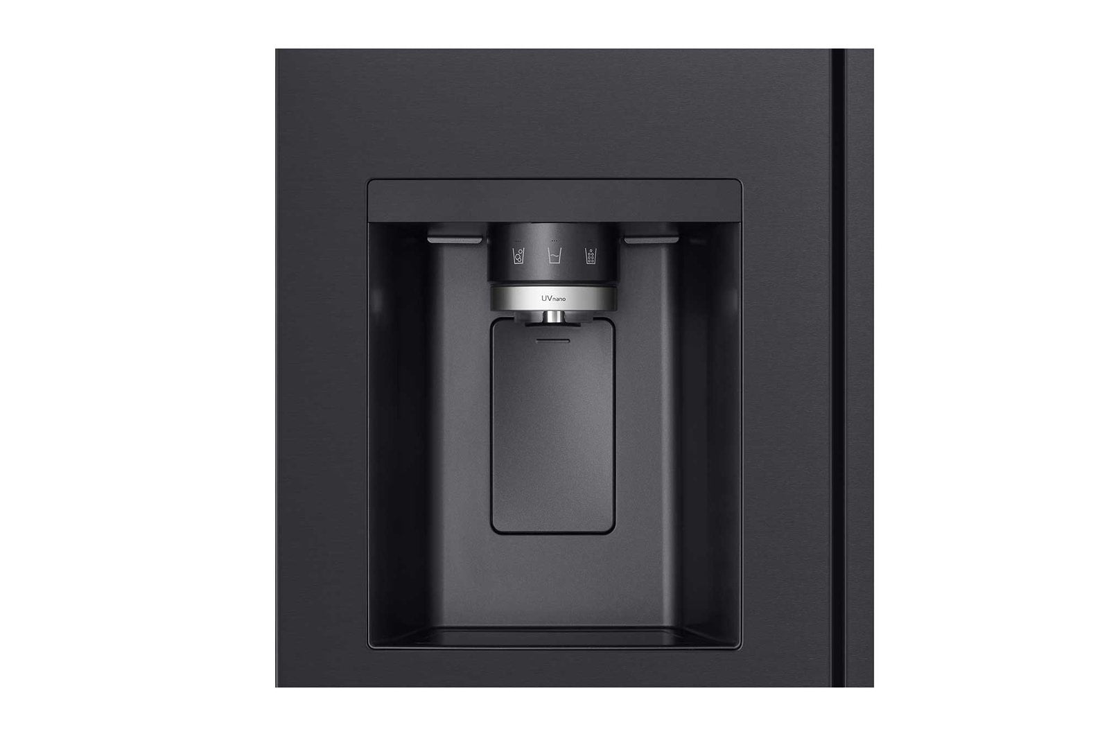 LG Side-by-Side Kühlschrank GSLE91EVAB: InstaView, Craft Ice, 623L, Black Steel