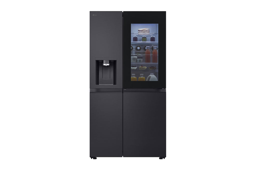 LG InstaView Side-by-Side Kühlschrank mit Eis-, Wasser- & UVnano-Spender 628L