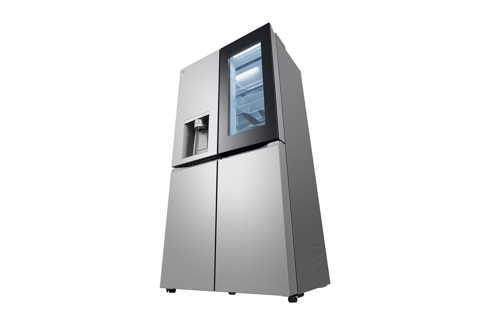 LG InstaView Multi-Door Kühlschrank 637L mit Eis-, Wasser- & Crushed Ice Spender
