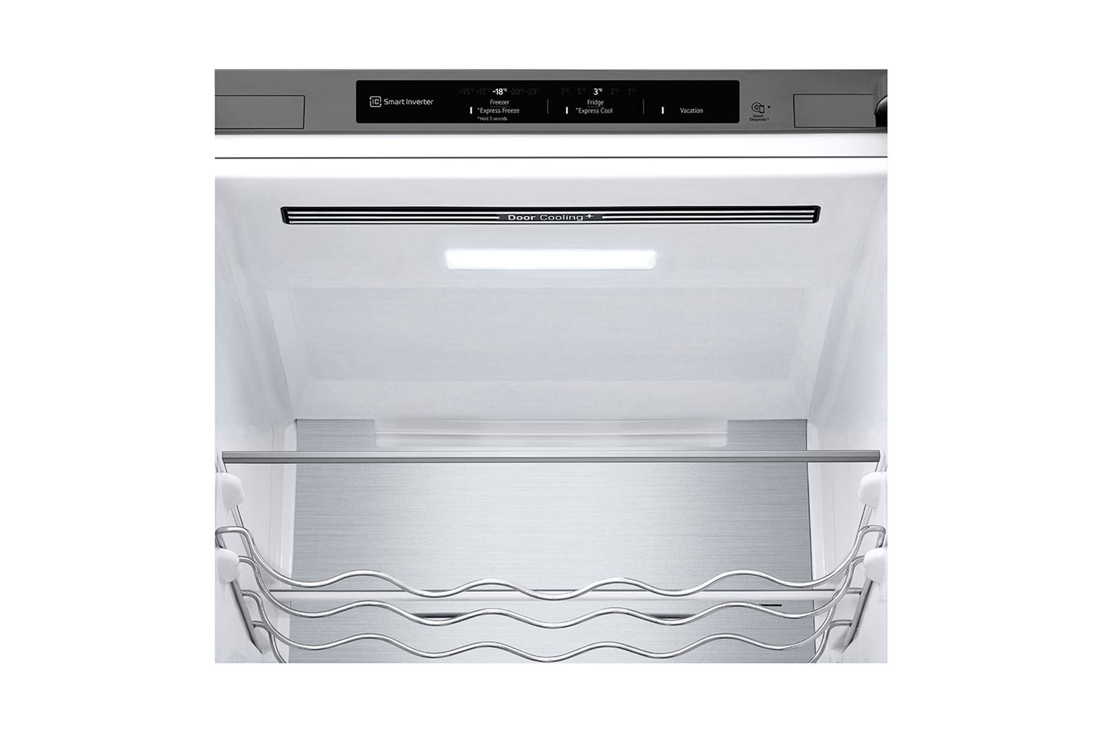 LG GBV7280AMB Kühl-Gefrierkombi: A-Klasse, Total No Frost, Smart Inverter