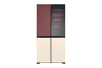Lade das Bild in den Galerie-Viewer, LG MoodUP InstaView Multi-Door Kühlschrank: Farbwechsel, Lautsprecher, No Frost, Smart
