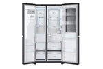Lade das Bild in den Galerie-Viewer, LG InstaView Side-by-Side Kühlschrank: 628L, Eis-, Wasser-Spender, Smart Inverter Kompressor

