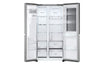 LG InstaView Side-by-Side Kühlschrank mit Eisspender, 628L, Smart Inverter Kompressor