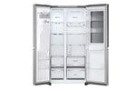 Lade das Bild in den Galerie-Viewer, LG InstaView Side-by-Side Kühlschrank mit Eisspender, 628L, Smart Inverter Kompressor

