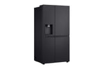 Lade das Bild in den Galerie-Viewer, LG Side-by-Side Kühlschrank GSLE91EVAB: InstaView, Craft Ice, 623L, Black Steel
