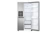 LG GSLC41PYPE Side-by-Side Kühlschrank: 641L, Eis-, Crushed Ice- & Wasserspender
