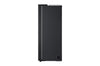 LG GSLC41EPPE Side-by-Side Kühlschrank Schwarz – 641L, Eis-/Wasser-Spender