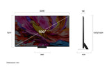 Lade das Bild in den Galerie-Viewer, LG 100 Zoll QNED evo AI 4K MiniLED Smart TV – Brillantes Heimkinoerlebnis
