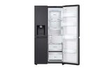 Lade das Bild in den Galerie-Viewer, LG Side-by-Side Kühlschrank GSLE91EVAB: InstaView, Craft Ice, 623L, Black Steel
