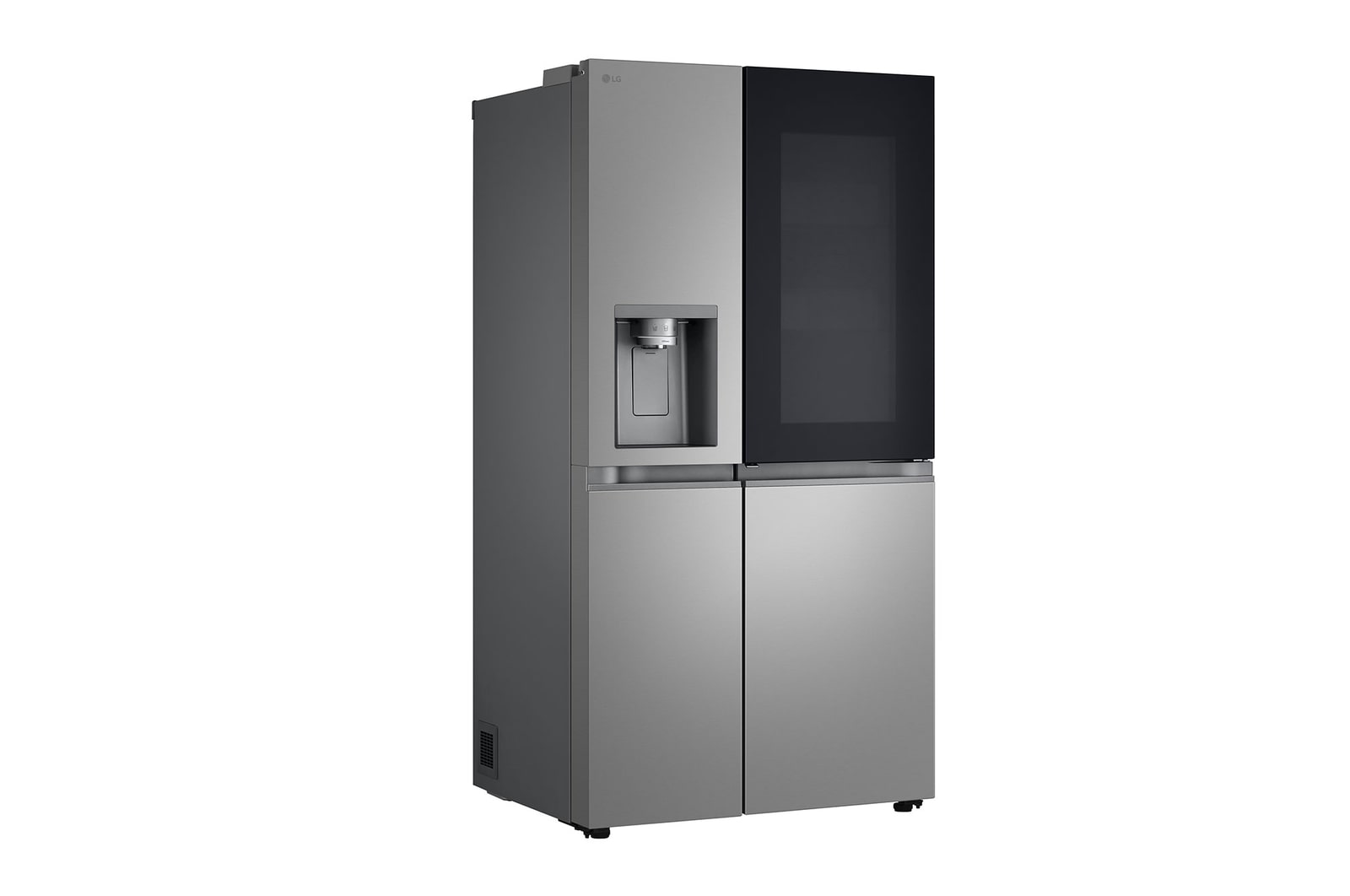 LG InstaView Side-by-Side Kühlschrank mit Eisspender, 628L, Smart Inverter Kompressor