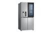 LG InstaView Multi-Door Kühlschrank 508L mit Eis-/Wasserspender, Total No Frost