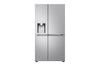 LG Side-by-Side Kühlschrank: 628L Großraum, Eis-, Crushed Ice- & Wasserspender, Metal Sorbet