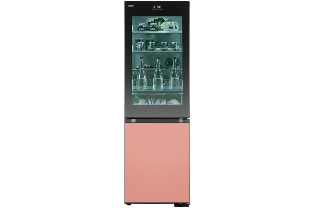 LG MoodUP® Intelligente Kühl-Gefrierkombination mit InstaView, Bluetooth-Lautsprecher & Farbwechsel-LED-Türen