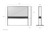 LG SIGNATURE OLED T 77 Zoll Transparenter 4K OLED TV mit Zero Connect Box