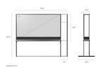 Lade das Bild in den Galerie-Viewer, LG SIGNATURE OLED T 77 Zoll Transparenter 4K OLED TV mit Zero Connect Box
