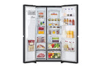 Lade das Bild in den Galerie-Viewer, LG GSLE91EVAC Side-by-Side Kühlschrank 628L mit Eis- &amp; Wasserspender
