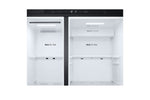Lade das Bild in den Galerie-Viewer, LG GSLC41EPPE Side-by-Side Kühlschrank Schwarz – 641L, Eis-/Wasser-Spender

