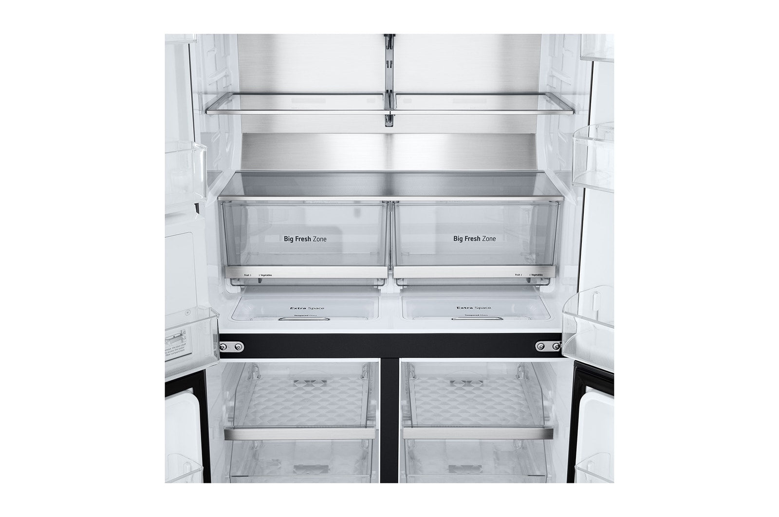 LG GML960EVBE Multi-Door Kühlschrank mit Eis-, Wasser- & Crushed Ice Spender – 641L, Smart, Effizient