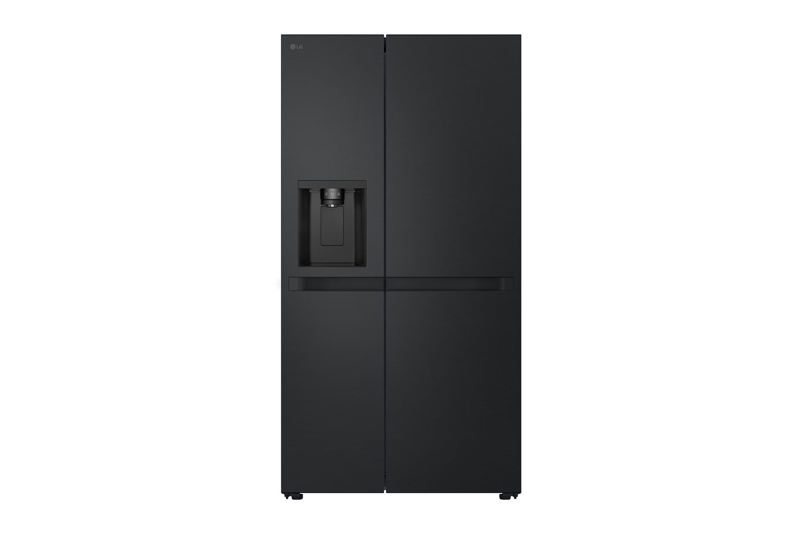 LG GSLC41EPPE Side-by-Side Kühlschrank Schwarz – 641L, Eis-/Wasser-Spender