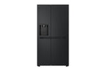 Lade das Bild in den Galerie-Viewer, LG GSLC41EPPE Side-by-Side Kühlschrank Schwarz – 641L, Eis-/Wasser-Spender
