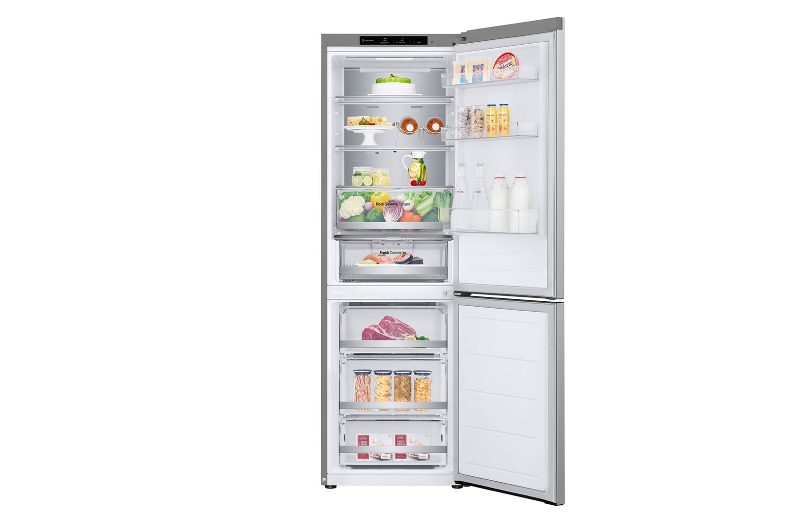 LG Kühl-Gefrierkombination 344L C | Smart Inverter Kompressor | Total No Frost