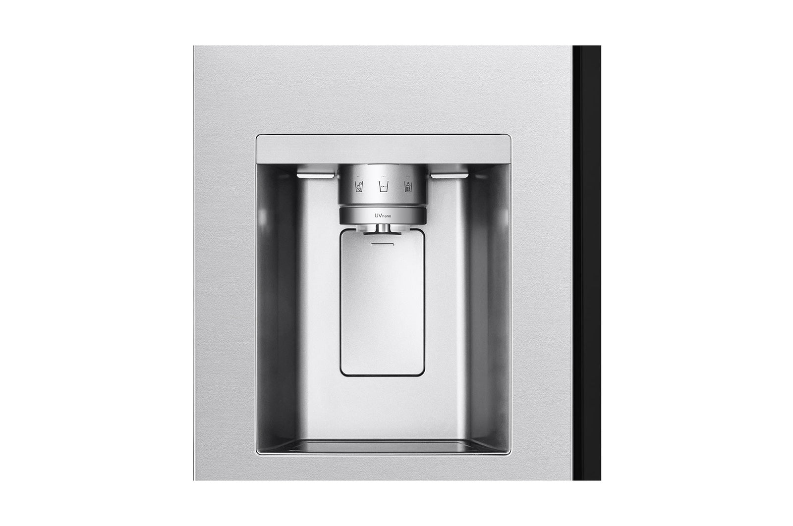 LG InstaView Side-by-Side Kühlschrank, 628L, NoFrost, Eis- & Wasserspender, Smart Inverter
