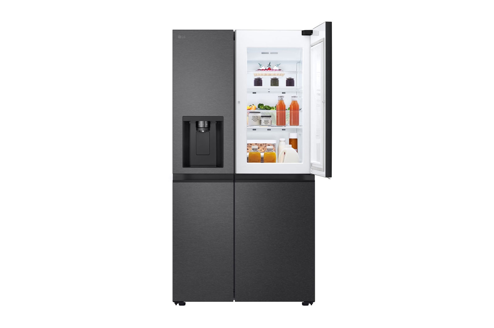 LG GSJC41EPPE Side-by-Side Kühlschrank: Door-in-Door, Eis & Wasser, 638L