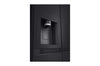 LG Side-by-Side Kühlschrank GSLE91EVAB: InstaView, Craft Ice, 623L, Black Steel