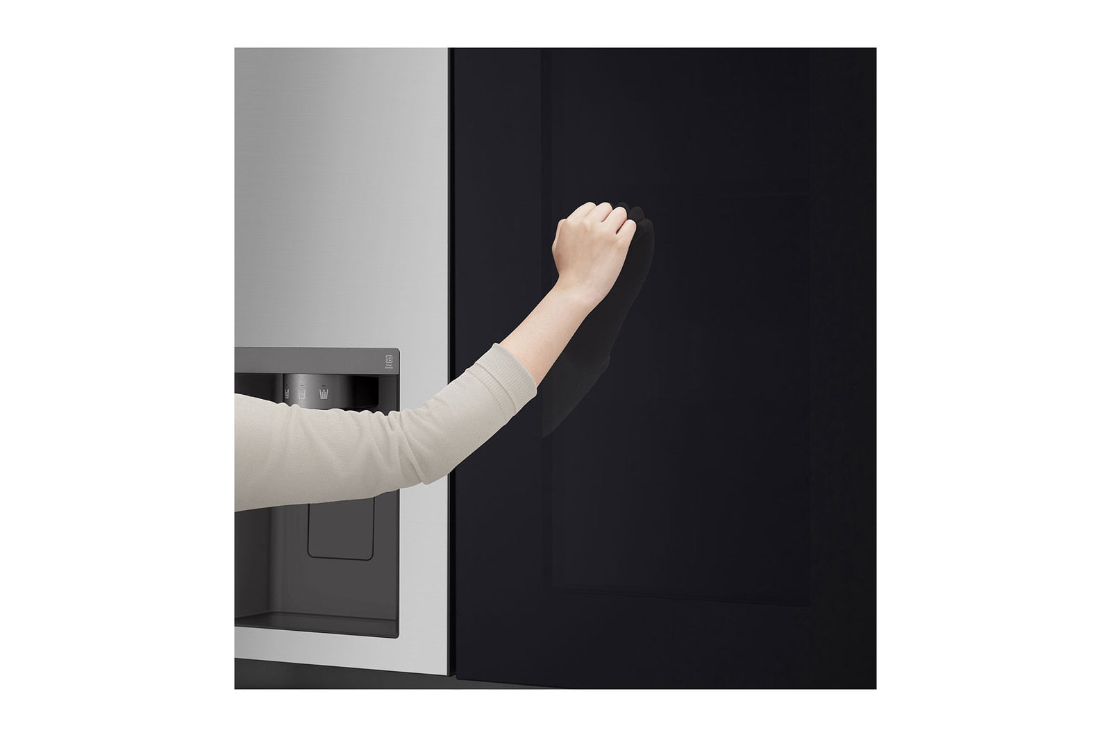 LG Side-by-Side Kühlschrank InstaView Door-in-Door® 635L E-Klasse Eis-Wasserspender