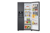 LG InstaView Side-by-Side Kühlschrank: 628L, 179cm, Eis & Wasserspender, Smart