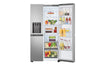 LG Side-by-Side Kühlschrank mit Eis-, Crushed Ice- und Wasserspender
