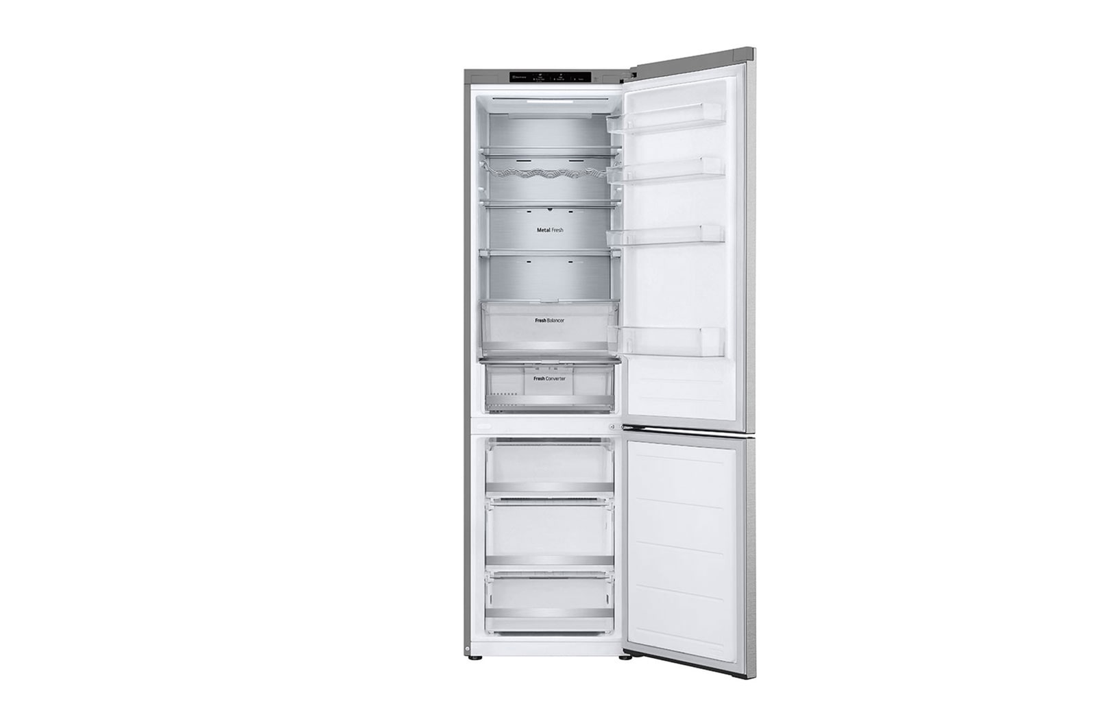 LG GBV7280AMB Kühl-Gefrierkombi: A-Klasse, Total No Frost, Smart Inverter
