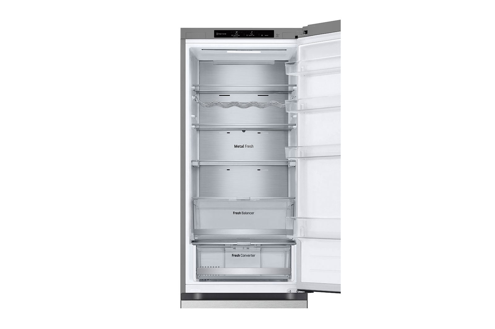 LG GBV7280AMB Kühl-Gefrierkombi: A-Klasse, Total No Frost, Smart Inverter