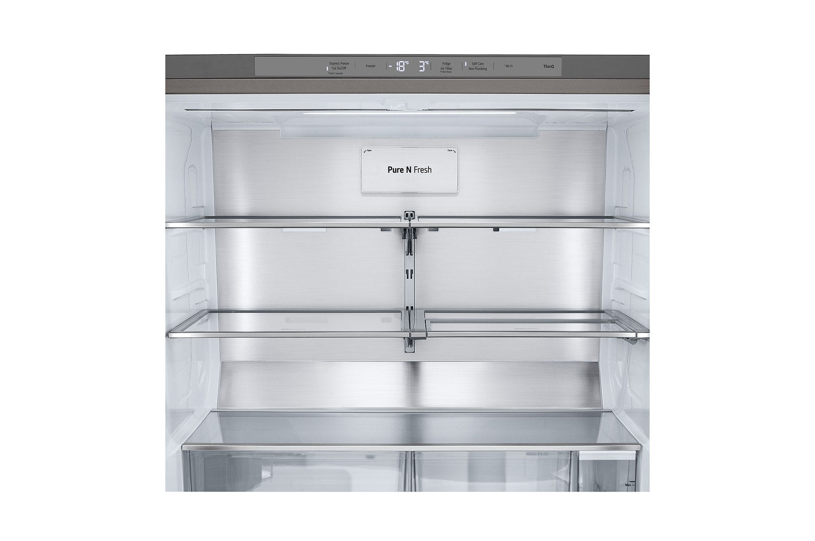 LG InstaView Multi-Door Kühlschrank 637L mit Eis-, Wasser- & Crushed Ice Spender