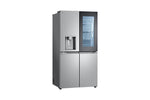 Lade das Bild in den Galerie-Viewer, LG InstaView® Multi-Door Kühlschrank 638L – Craft Ice, UVnano, ThinQ – Matt Schwarz
