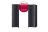 LG GLM71MCCSX.61MCCSF: Smartes, freistehendes Kühl- und Gefrierschrank-Set in Schwarz