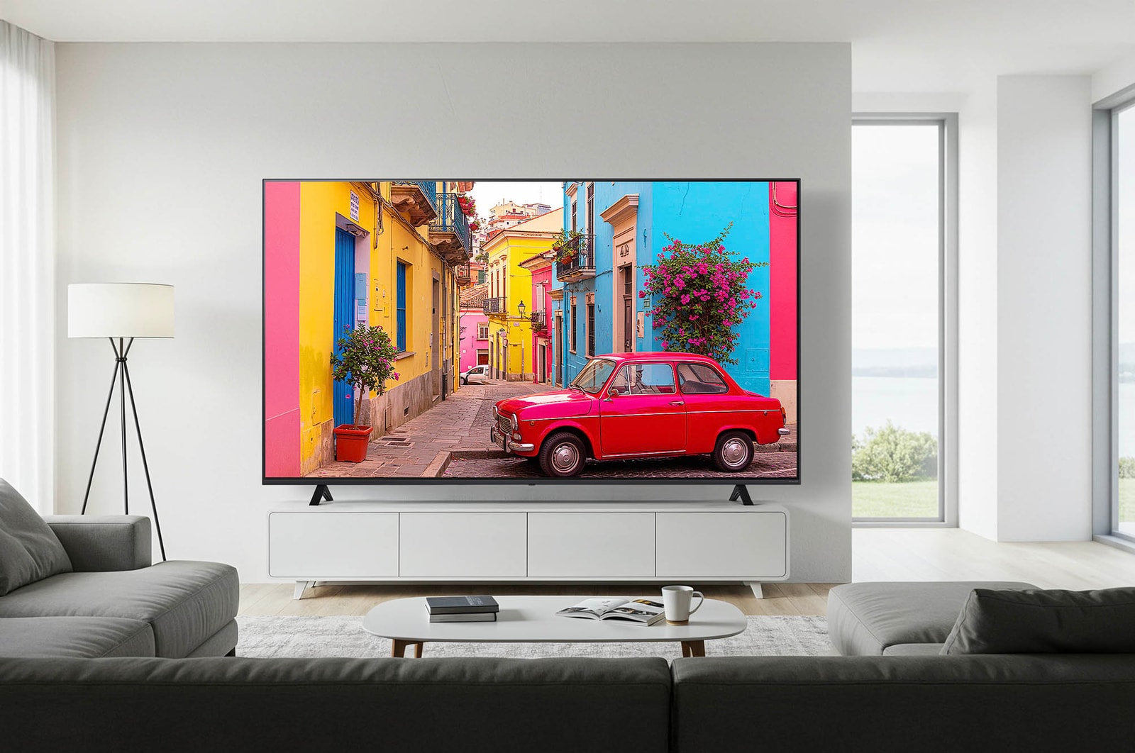 LG 75 Zoll NanoCell 4K AI Smart TV NANO82 – Brillante Farben, Immersiver Sound, Smartes Entertainment