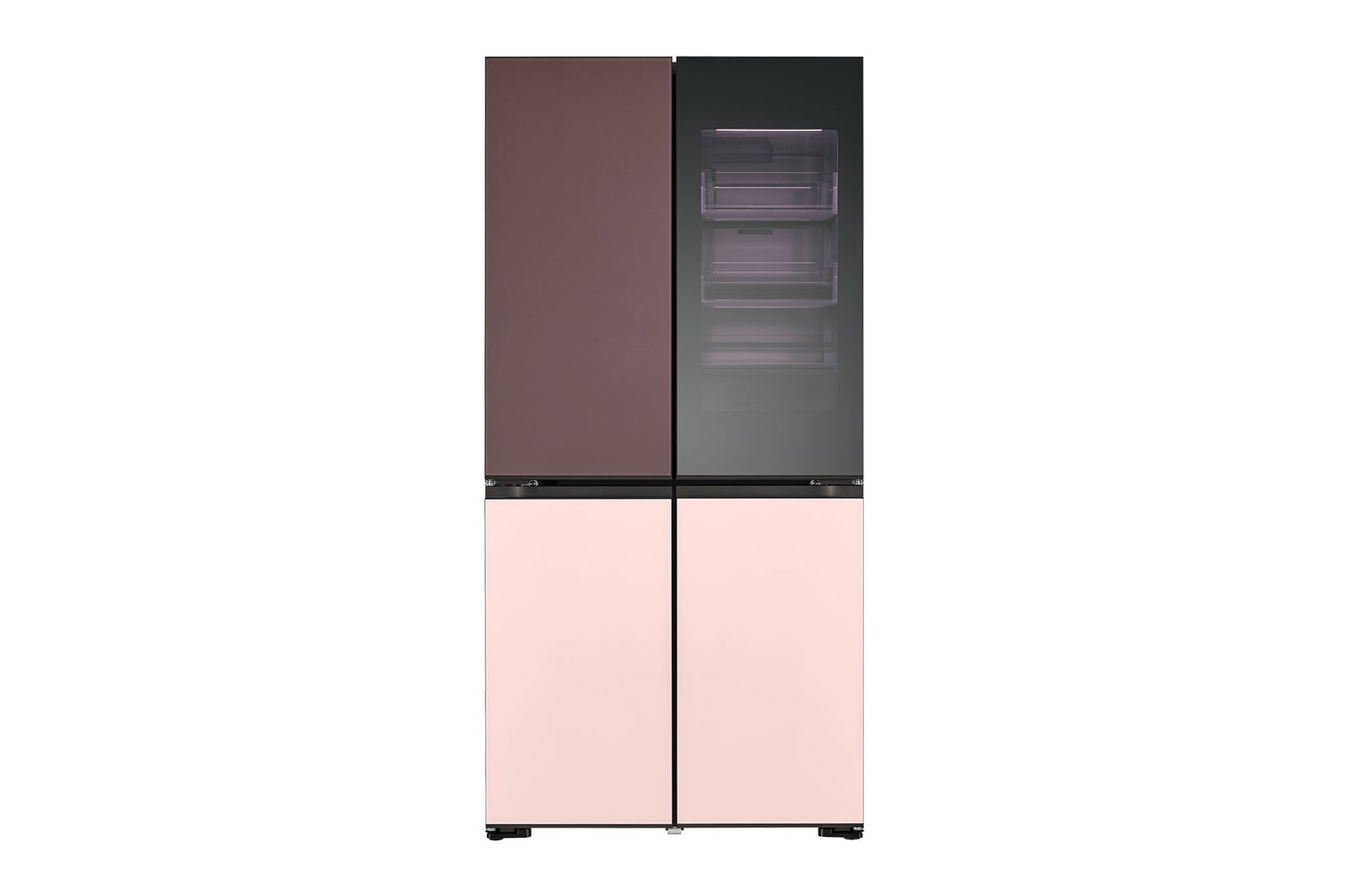 LG MoodUP InstaView Multi-Door Kühlschrank: Farbwechsel, Lautsprecher, No Frost, Smart